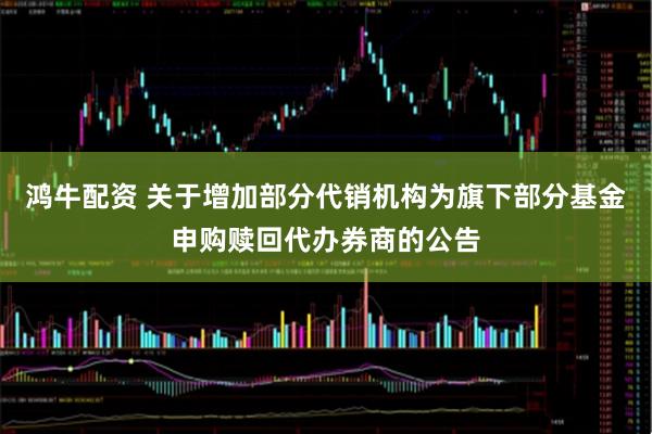 鸿牛配资 关于增加部分代销机构为旗下部分基金申购赎回代办券商的公告
